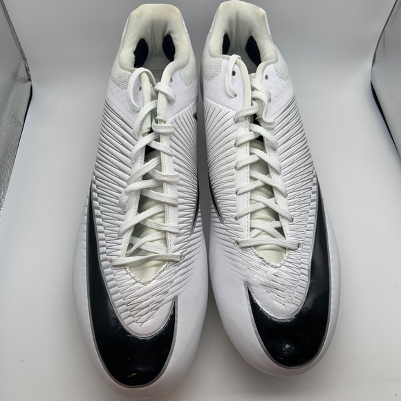 Nike Vapor Speed Low Football Cleats White/Black Size 14.5 main image 10